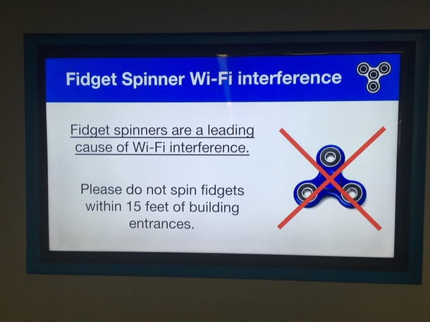My company is really tackling the fidget spinner issue creatively