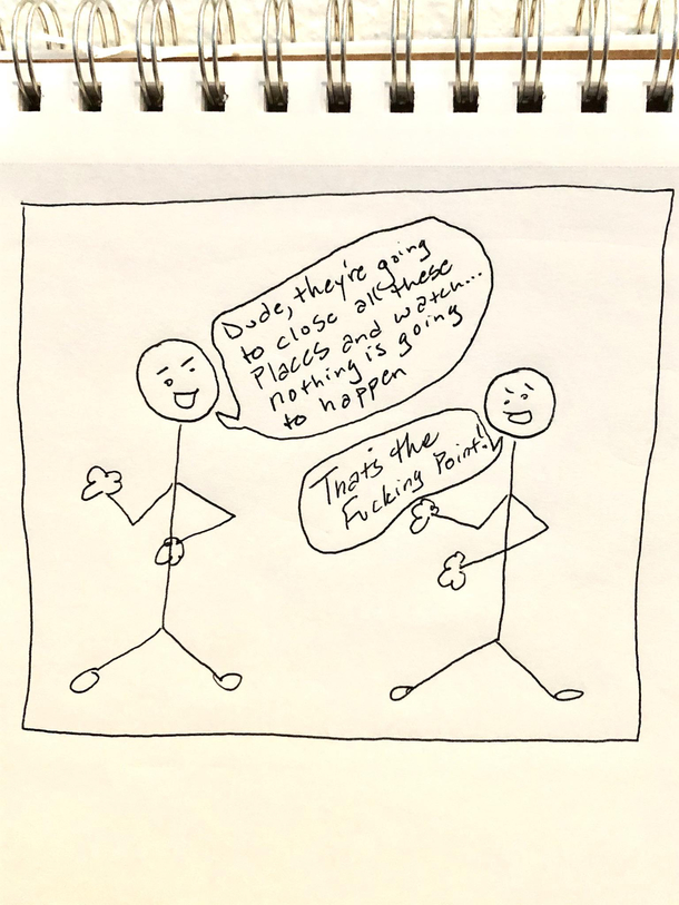My COVID- doodle