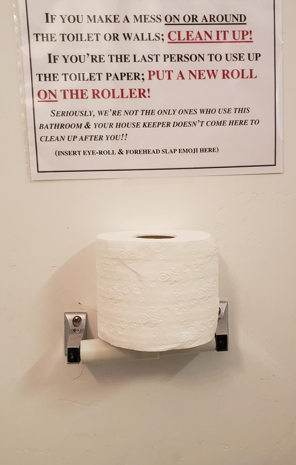 My coworkers may follow instructions a little too well