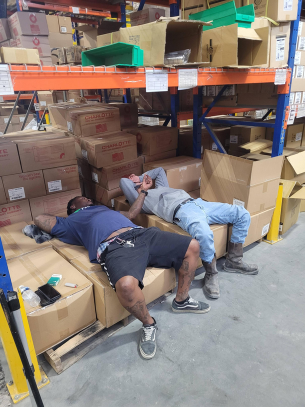 My coworkers quit by sharing a joint in the middle of their shift