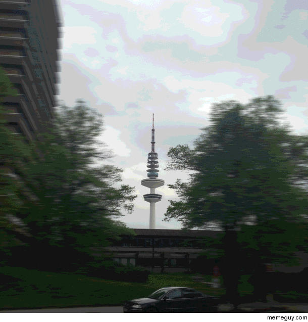 My crazy spin gif of the Hamburg Fernsehturm