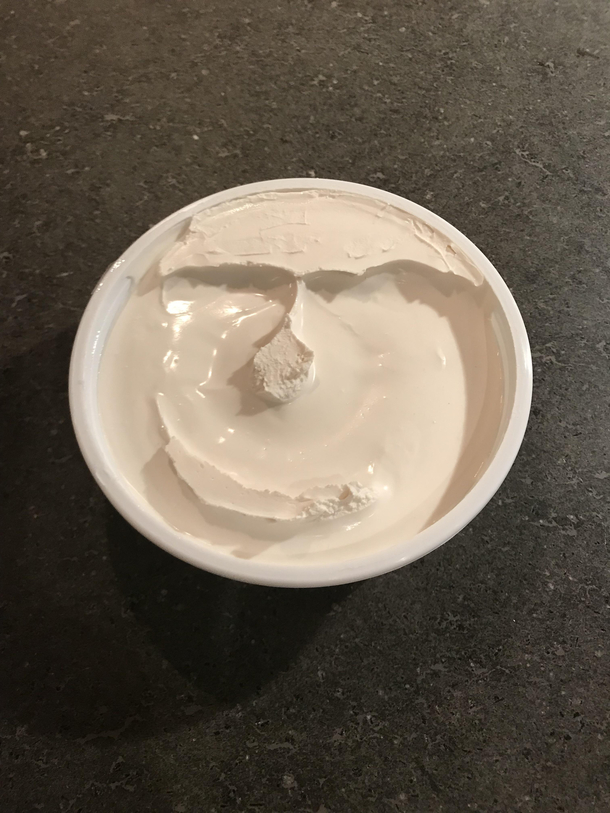 My cream cheese is clearly up to no good