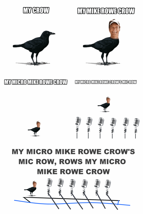 My Crowes Micro Mike Rowe fixed