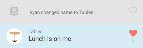My dad found a new messaging feature