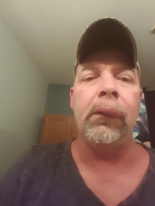 My dad had a bee in his beer today