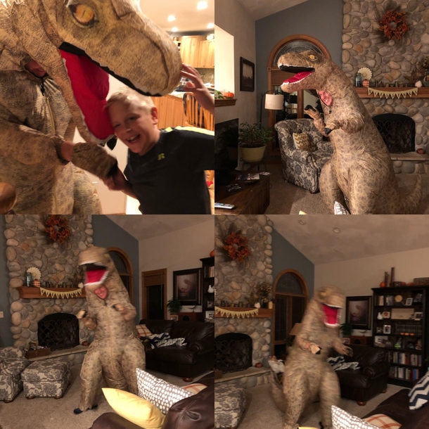 My Dad has found his Halloween Costume for this year