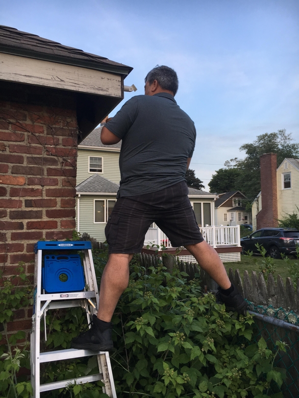 My dad was giving me a lesson as to why women live longer