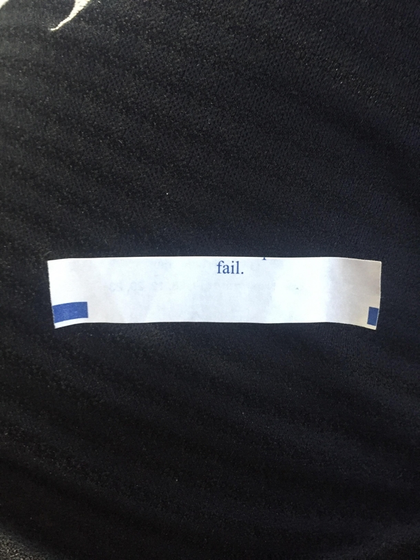 My dads fortune cookie fortune