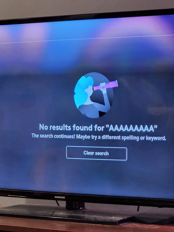 My daughter activated the TV remotes voice control