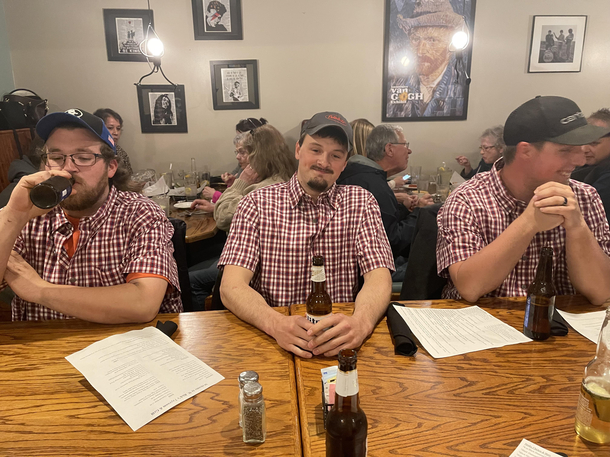 My daughter and her friends did the shirt prank on their guys this eve