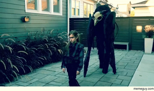 My daughter and I are ready for Halloween or the Apocalypse
