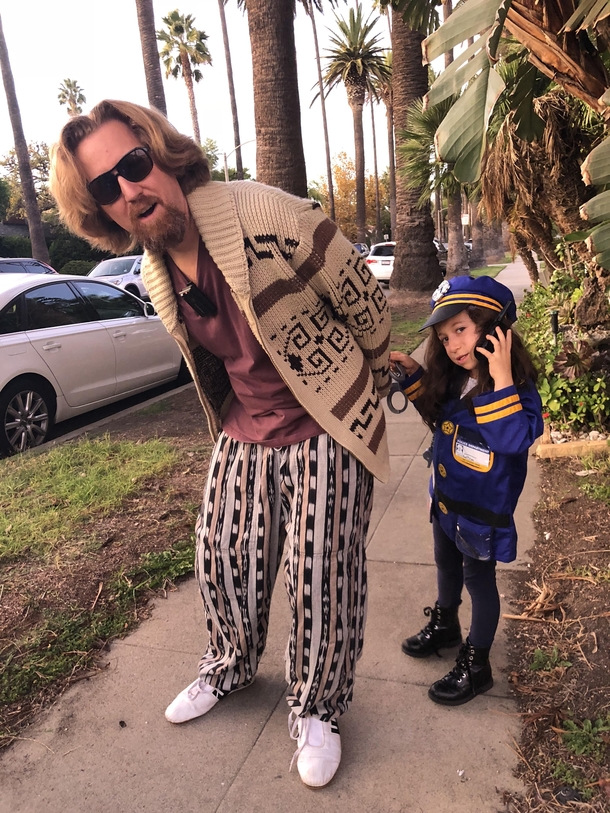 My daughter and me this Halloween 