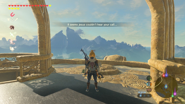 My daughter  is playing Zelda on the Switch and she thinks shes so clever Shes still laughing at her own joke