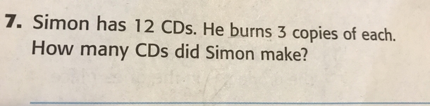 My daughter was completely confused Never thought a math problem could make me feel old