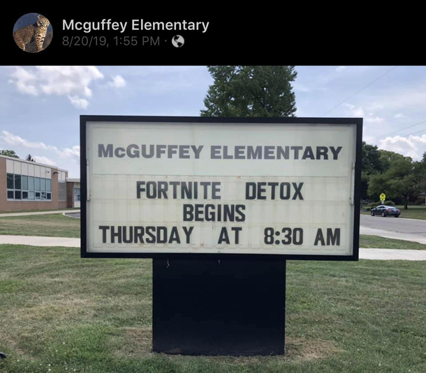 My Daughters Elementary school today