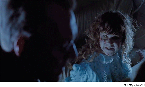 My daughters reaction when I tell her its time to shut down the video game