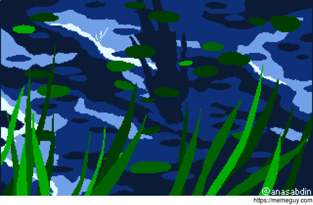My Depression -  colors pixel art by me 