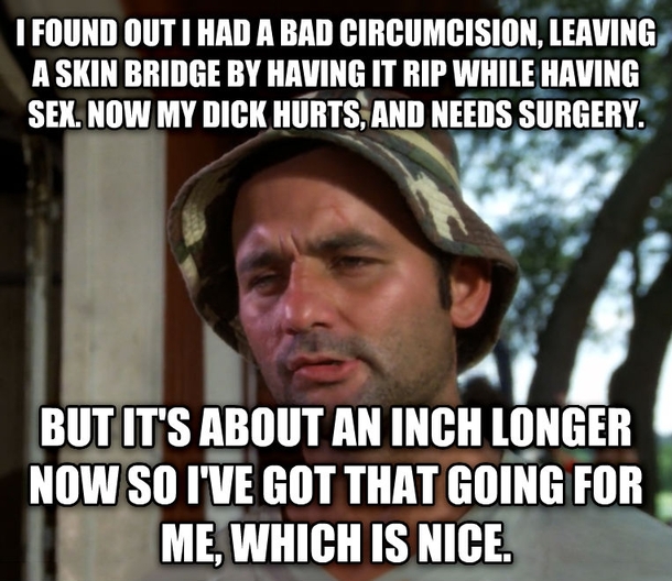 My dick needs surgery