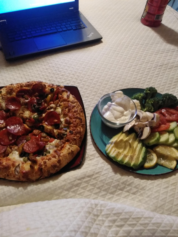 My dinner vs my wife
