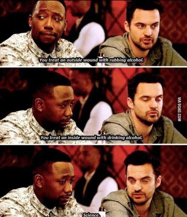 My doctor thought I was weird when I did it the other way around