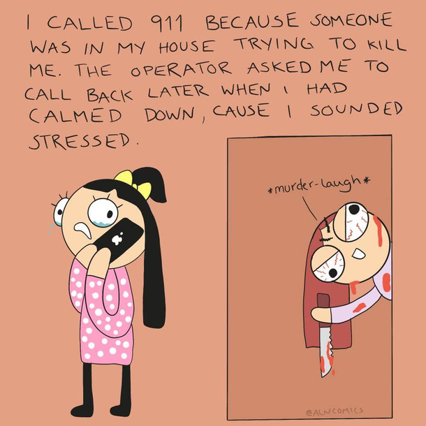 My dreams are weird so I draw them
