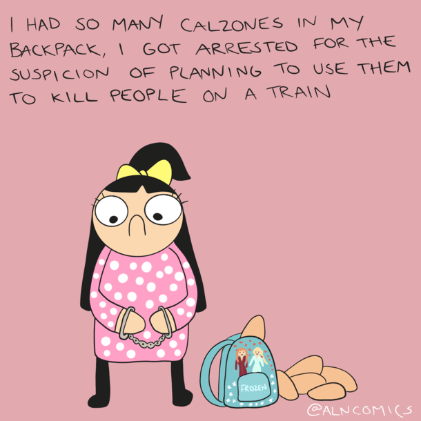 My dreams are weird so I draw them
