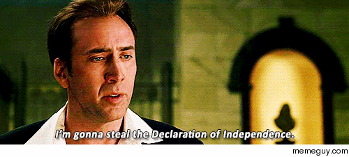 My drunk reaction when my friend asked me what Im doing this th of July