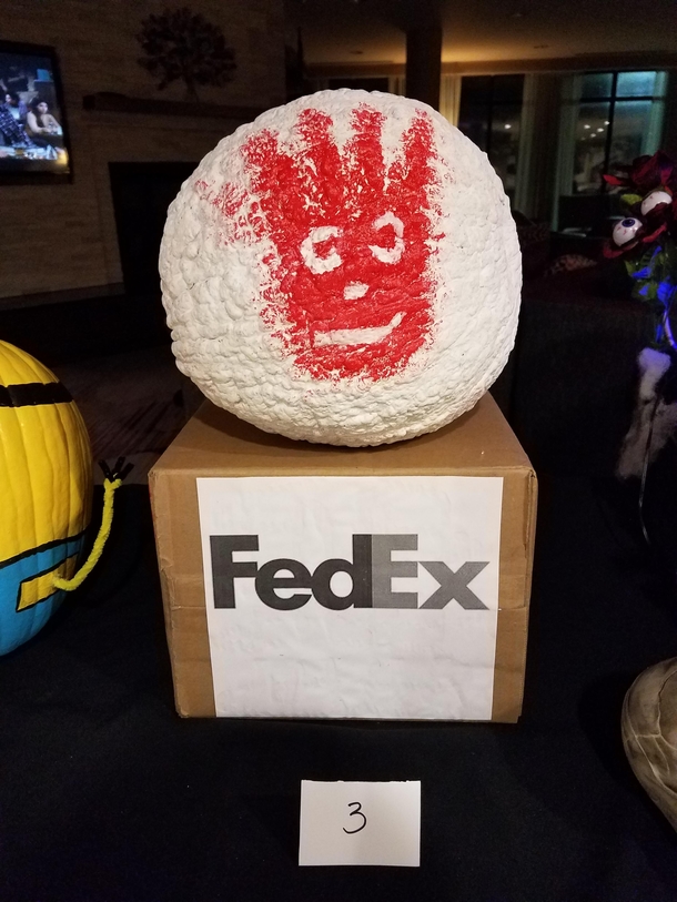 My entry in the company pumpkin contest