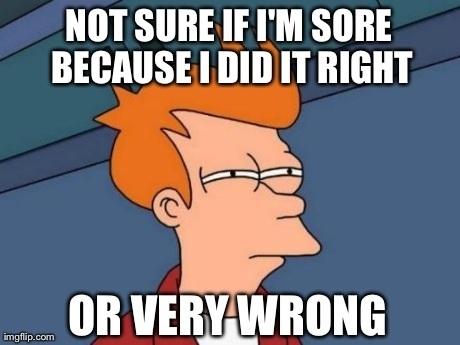 My experience with exercise so far