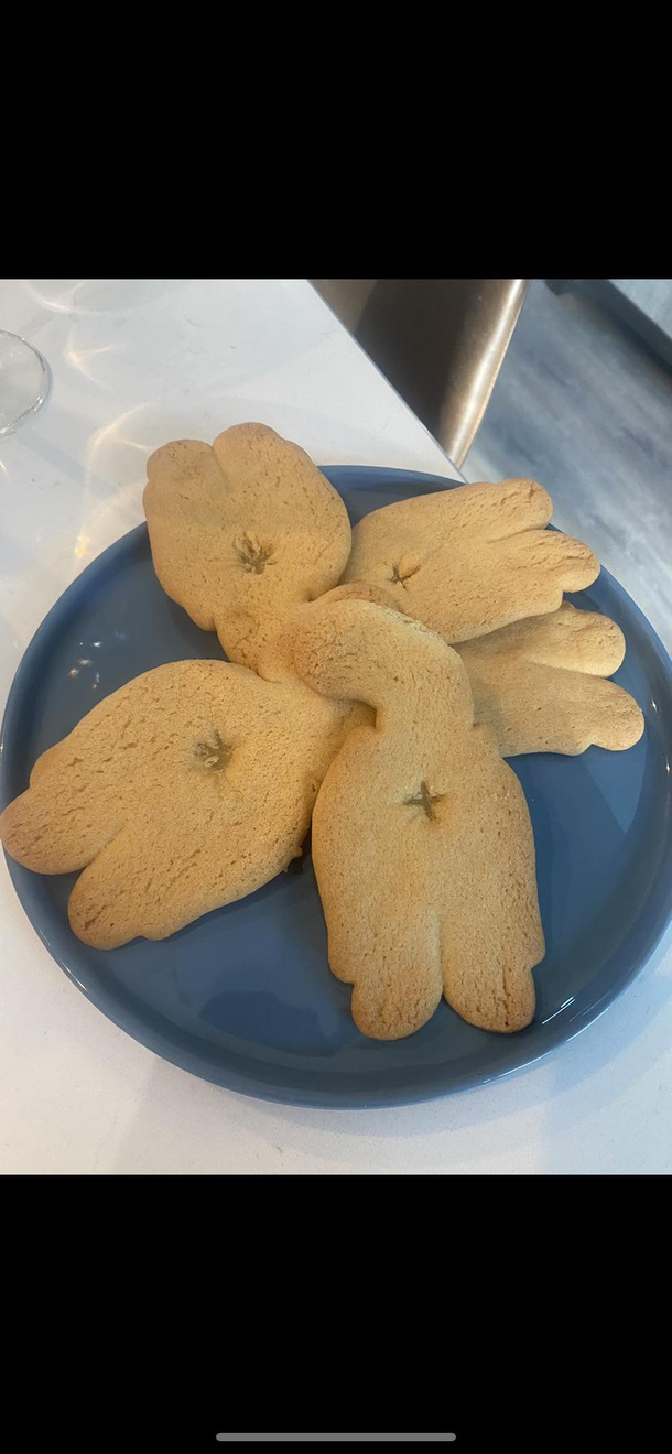 My Father-in-Law baked cookies for me