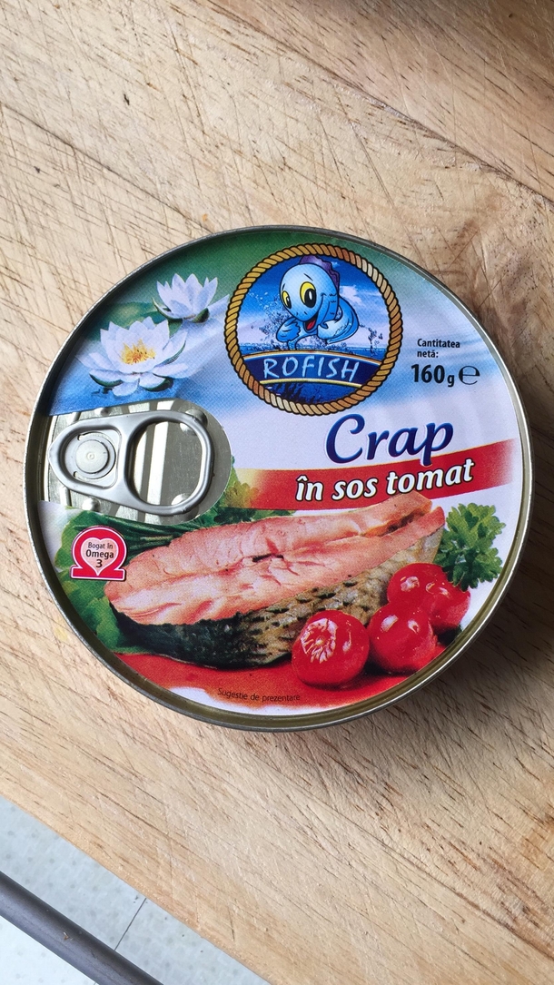 My Father will eat anything If you served crap in tomato sauce hed eat it Found this at the local Hungarian food shop Bon Appetit Papa