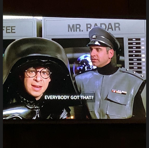 My favorite breaking of the th wall