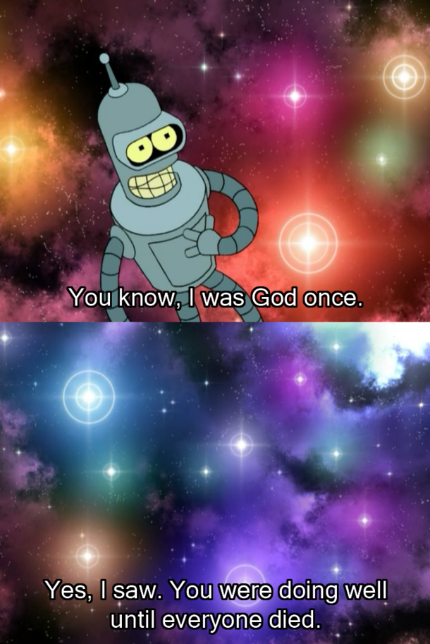 My favorite Futurama line
