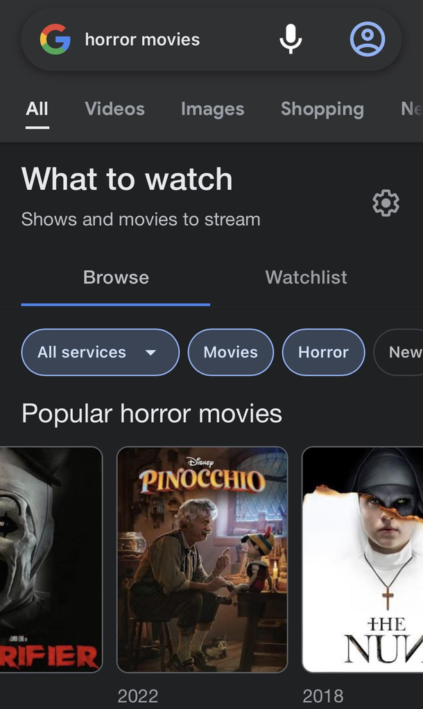 My favorite horror film