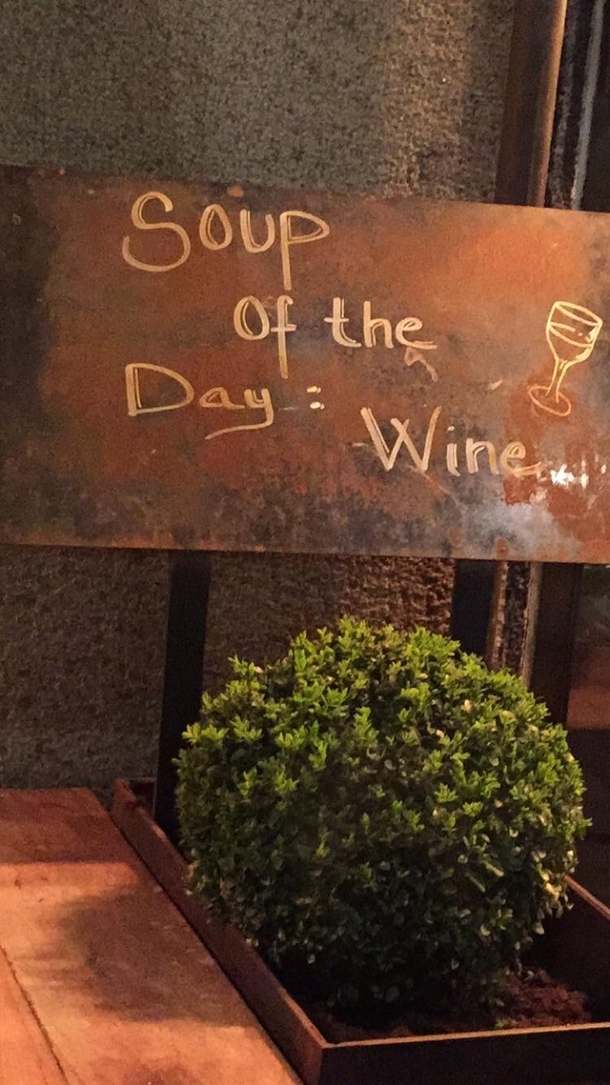 My favorite kind of soup