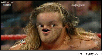 My favorite missing nose gif