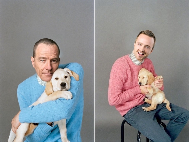 My favorite photo of Bryan Cranston and Aaron Paul Sorry if repost