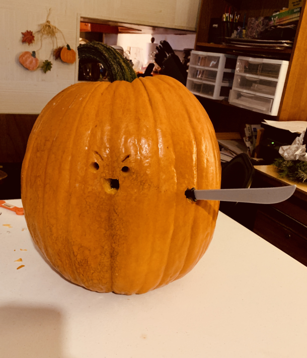My favorite pumpkin at the party