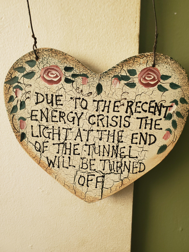 My favorite sign at my mother in laws house