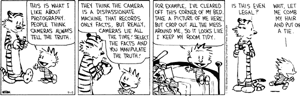 My favourite Calvin and Hobbes Calvin is pretty deep yes