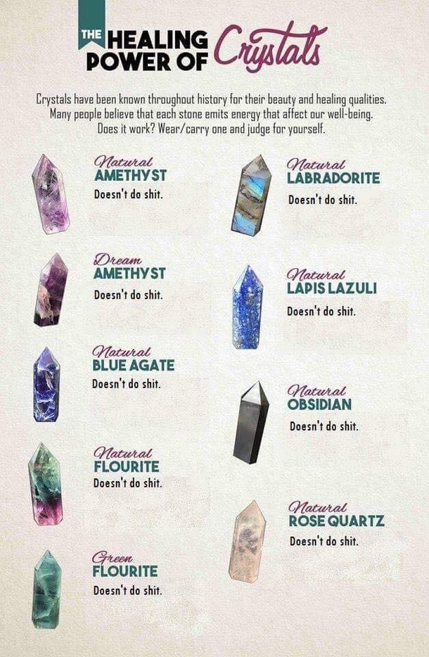 My favourite is amethyst
