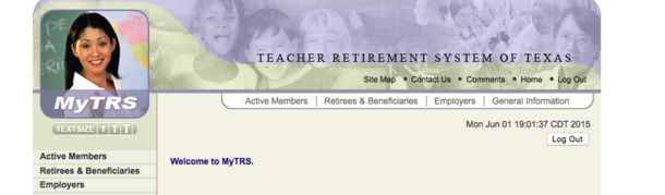 My fiance works for the University of Texas This is her retirement benefits website