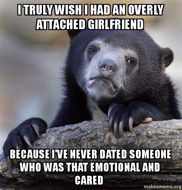 My first confession bear