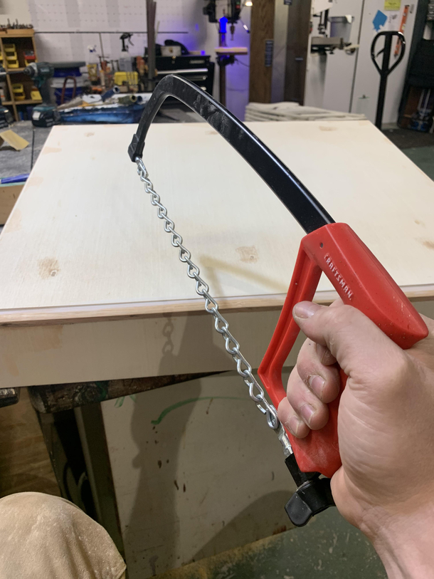 My first ever custom built chainsaw