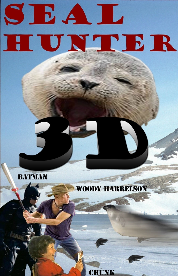 My first project from the Photoshop class I took when I was fourteen I was an odd child