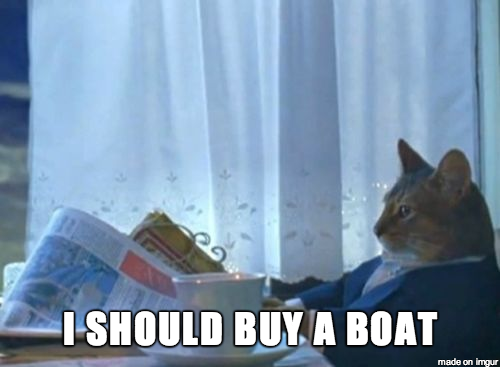 My first thought after checking my bank account and seeing I got my paycheck tax return and the first bonus our company has gotten in years this morning