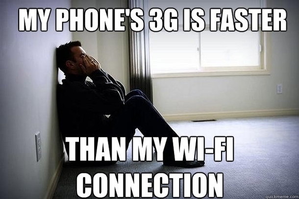 My first world problem