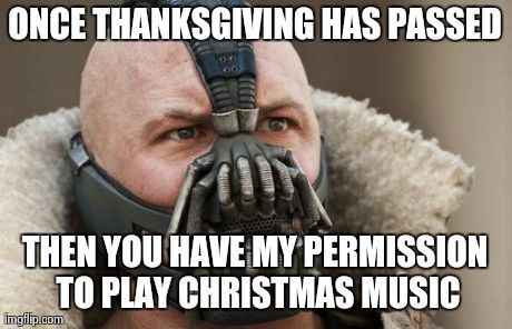 My folks think November st is ok