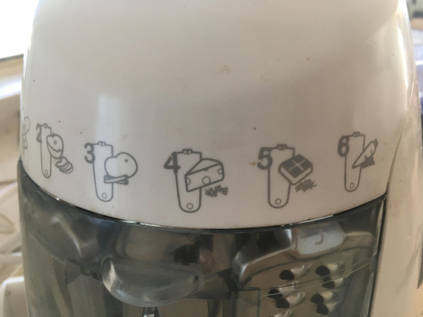 My food processor has a blade attachment for shredding bibles