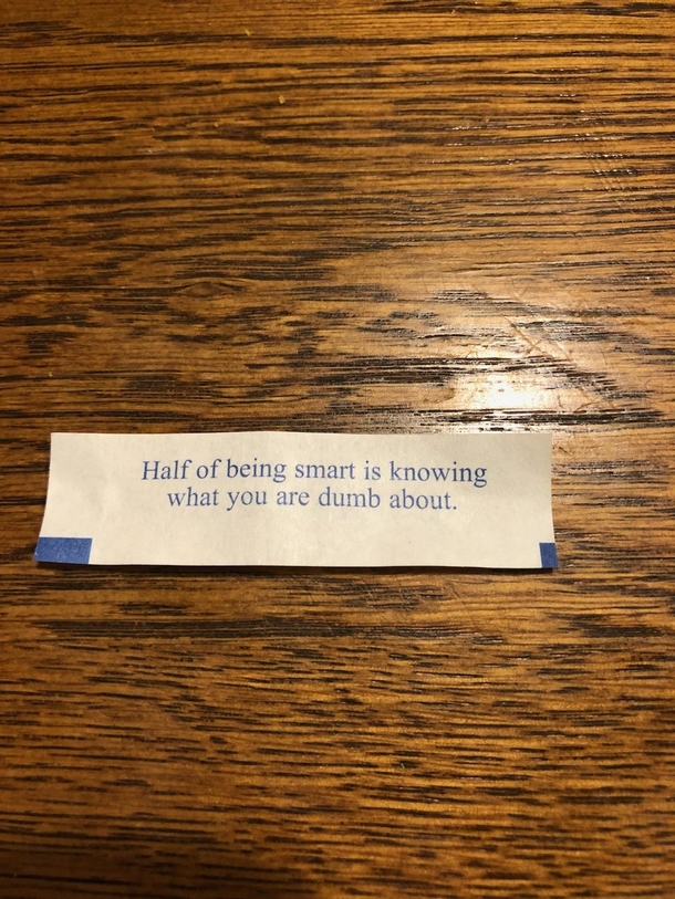 My fortune cookie tonight